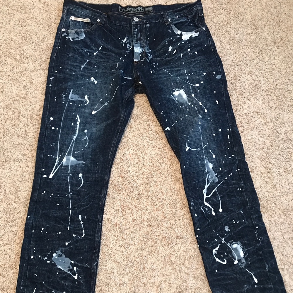 The Heritage by America 1776 paint splash jeans